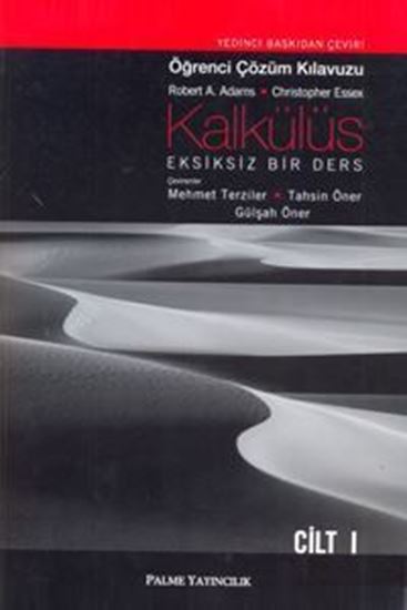 resm Kalkülüs Eksiksiz Bir Ders Öğrenci Çözüm Kılavuzu Cilt 1