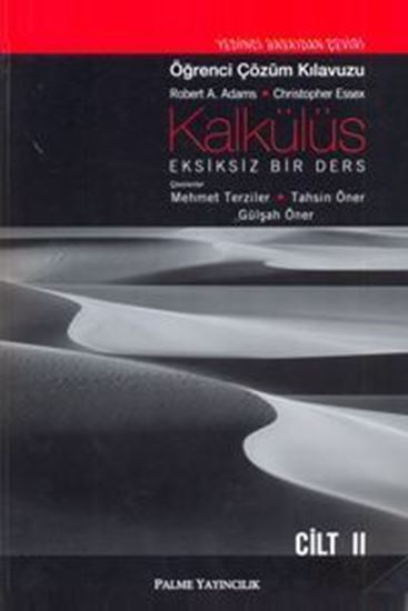 resm Kalkülüs Eksiksiz Bir Ders Öğrenci Çözüm Kılavuzu Cilt 2