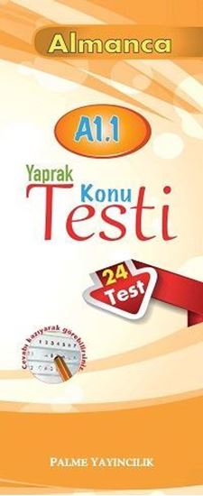 resm ALMANCA YAPRAK TEST A1.1 (24 TEST)