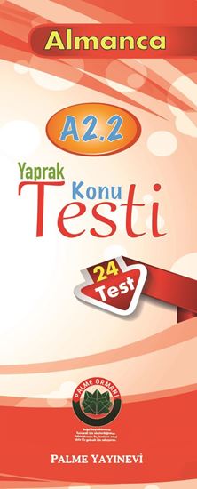 resm YAPRAK TEST ALMANCA KONU A2.2( 24 TEST )