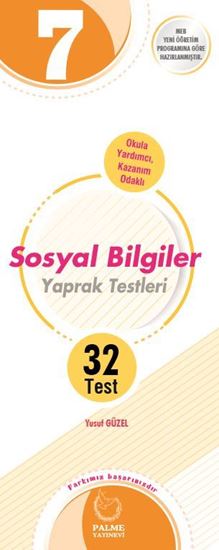 resm 7.SINIF SOSYAL BİLGİLER YAPRAK TEST ( 32 TEST )
