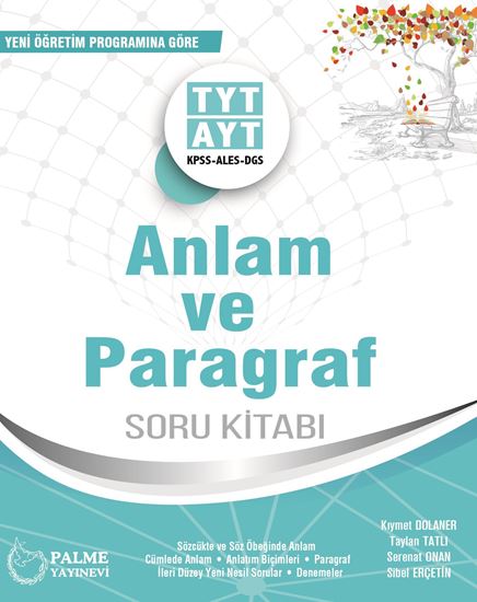 resm YKS TYT-AYT ANLAM VE PARAGRAF SORU KİTABI
