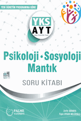 Resim YKS AYT PSİKOLOJİ-SOSYOLOJİ-MANTIK SORU KİTABI