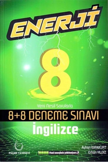 resm 8.SINIF ENERJİ İNGİLİZCE 8+8 DENEME