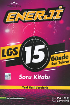 Resim 8.SINIF ENERJİ LGS 15 GÜNDE SON TEKRAR SORU KİTABI