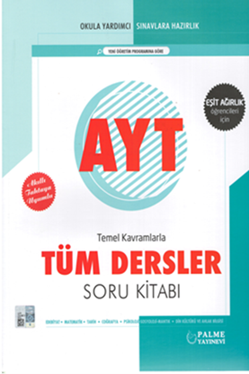 Resim AYT TÜM DERSLER SORU KİTABI ( EŞİT AĞIRLIK ÖĞR.İÇİN )