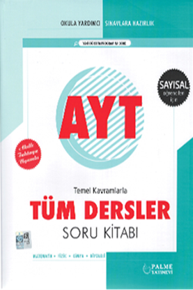 Resim AYT TÜM DERSLER SORU KİTABI ( SAYISAL ÖĞR.İÇİN )