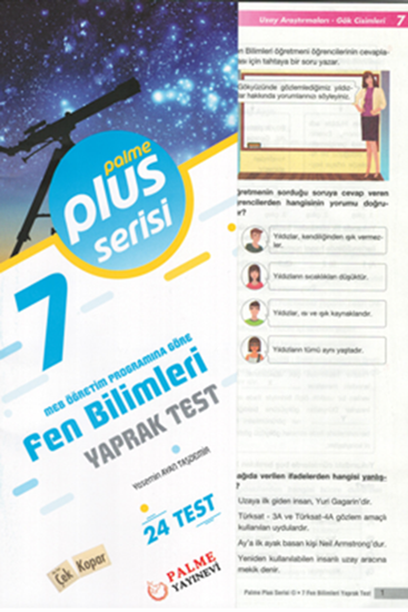 resm 7.SINIF FEN BİLİMLERİ YAPRAK TEST (24 TEST )
