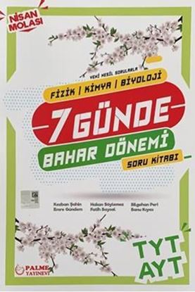 Resim TYT AYT 7 Günde Fizik - Kimya - Biyoloji Bahar Dönemi Soru Kitabı
