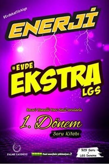 resm Enerji Evde Ekstra LGS 1. Dönem Soru Kitabı