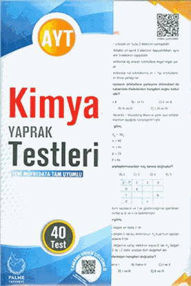 Resim AYT KİMYA YAPRAK TEST ( 40 TEST )