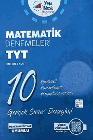 resm YENİNESİL MATEMATİK TYT 10 DENEME SINAVI