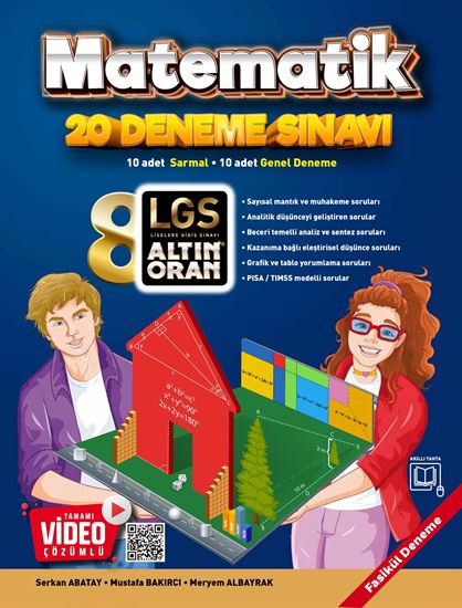 resm ALTIN ORAN 8.SINIF MATEMATİK 20 DENEME SINAVI