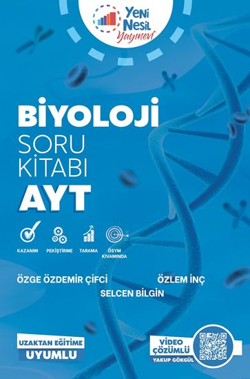 resm AYT BİYOLOJİ SORU KİTABI