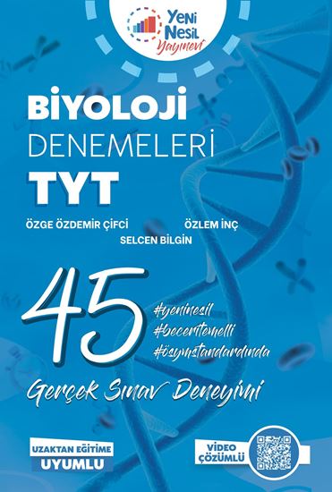 resm TYT BİYOLOJİ 45 DENEME SINAVI