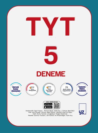 resm YZ TYT 5 DENEME SINAVI