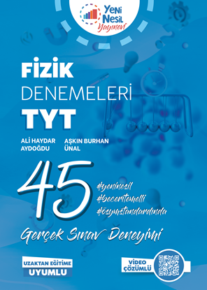 Resim TYT FİZİK 45 DENEME SINAVI