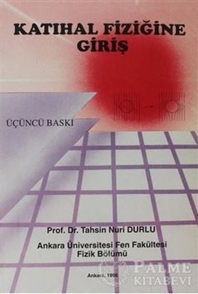 Resim KATIHAL FİZİĞİNE GİRİŞ