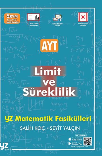 resm YZ AYT MATEMATİK FASİKÜLLERİ-LİMİT VE SÜREKLİLİK