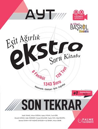 Resim AYT EŞİT AĞIRLIK EKSTRA  SORU KİTABI SON TEKRAR