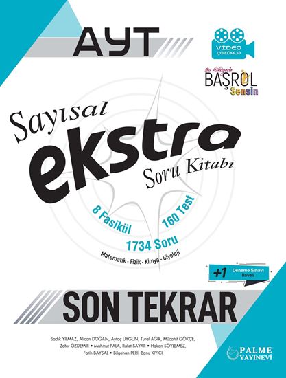 resm AYT SAYISAL EKSTRA SORU KİTABI SON TEKRAR