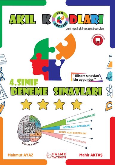 resm 4.SINIF DENEME SINAVLARI AKIL KODLARI YENİ NESİL AKIL VE ZEKA SORULARI
