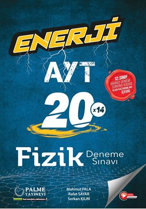 Resim ENERJİ AYT FİZİK 20  DENEME SINAVI (12.SINIF 1.DÖNEM KONULARINI İÇERİR.)