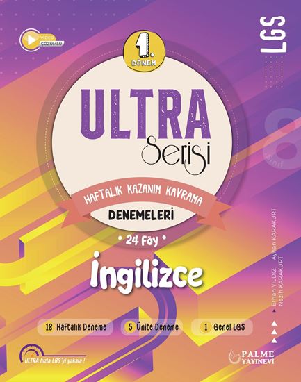 resm ULTRA SERİSİ LGS 1.DÖNEM İNGİLİZCE DENEMELERİ