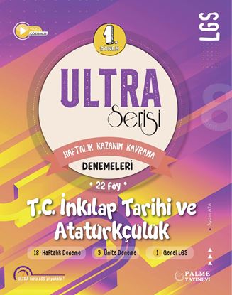 Resim ULTRA SERİSİ LGS 1.DÖNEM TC. İNKİLAP TARİHİ VE ATATÜRKÇÜLÜK DENEMELERİ