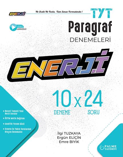 resm YKS TYT Enerji Paragraf 10 X 24 Denemeleri