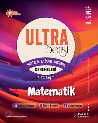 Resim 8.Sınıf Ultra Serisi Matematik Denemeleri 44 föy