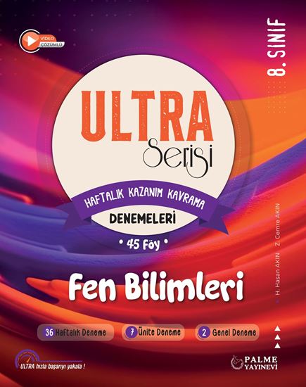resm 8.Sınıf Ultra Serisi Fen Bilimleri Denemeleri 45 Föy