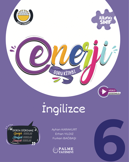 resm 6.Sınıf Enerji İngilizce Soru Kitabı