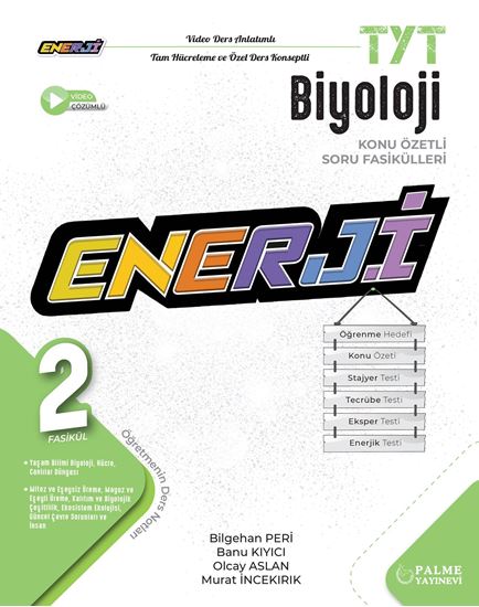 resm Enerji Tyt Biyoloji 2 Konu Özetli Soru Fasikülleri
