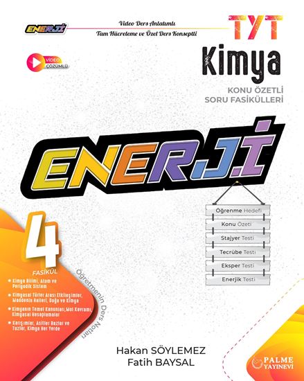 resm TYT ENERJİ KİMYA KONU ÖZETLİ SORU FASİKÜLLERİ (4 FASİKÜL)