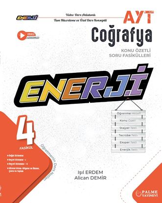 Resim PALME YKS AYT ENERJİ COĞRAFYA KONU ÖZETLİ SORU FASİKÜLLERİ