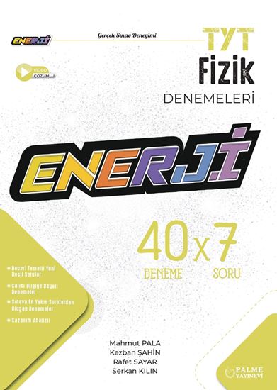 resm ENERJİ TYT FİZİK 40X7 DENEME SINAVI