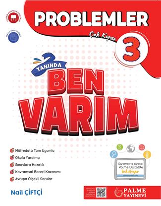 Resim 3.SINIF PROBLEMLER YANINDA BEN VARIM SORU KİTABI