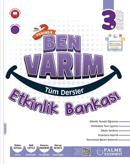 resm PALME 3.SINIF YANINDA BEN VARIM TÜM DERSLER ETKİNLİK BANKASI