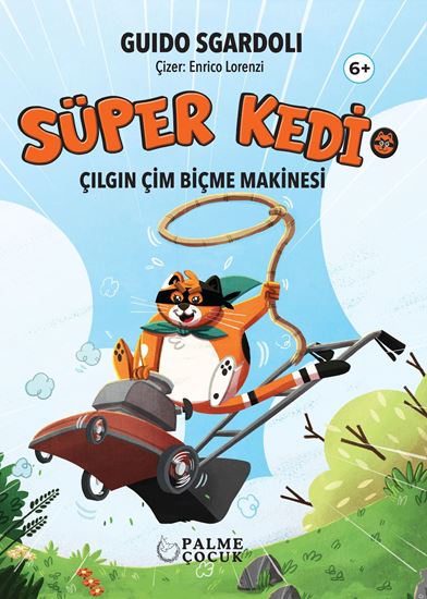 resm SÜPER KEDİ ÇILGIN ÇİM BİÇME MAKİNESİ