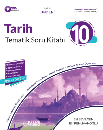 resm 10.SINIF JOKER TARİH SORU KİTABI TEMATİK *YENİ*