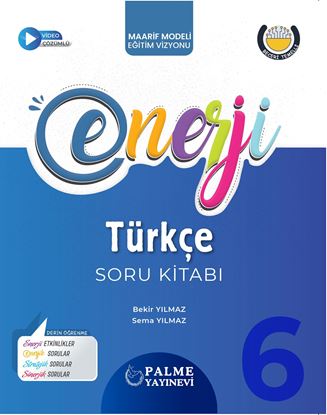 Resim PALME 6.SINIF ENERJİ TÜRKÇE SORU KİTABI *YENİ*