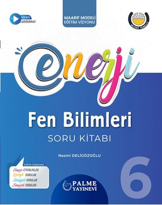Resim PALME 6.SINIF ENERJİ FEN BİLİMLERİ SORU KİTABI *YENİ*