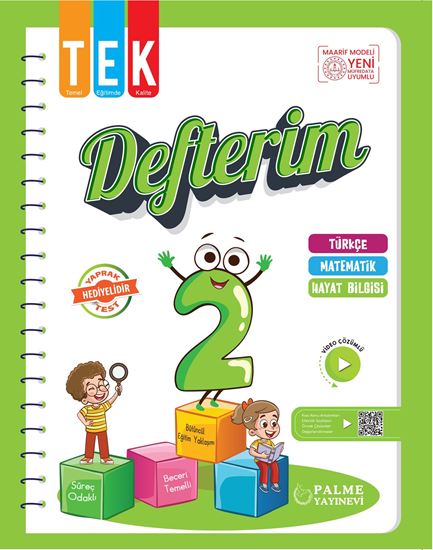 resm PALME 2.SINIF TEK DEFTERİM *YENİ*