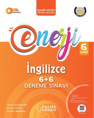 Resim PALME 6.SINIF ENERJİ 6+6 İNGİLİZCE DENEME SINAVI