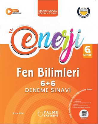 Resim PALME 6.SINIF ENERJİ 6+6 FEN BİLİMLERİ DENEME SINAVI *YENİ*