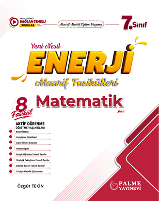 Resim Palme 7.Sınıf Enerji Matematik Yeni Nesil Maarif Fasikülleri (8 Fasikül)